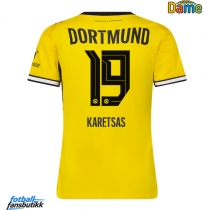Borussia Dortmund Konstantinos Karetsas #19 Hjemmedrakt Dame 2026-27 Kortermet